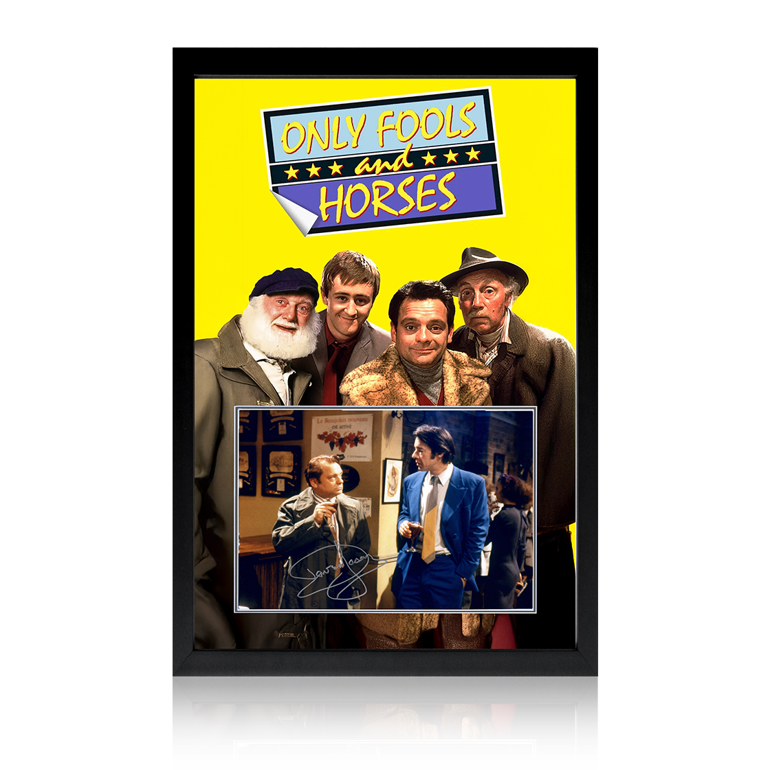 David Jason Signed Only Fools and Horses Premium Frame