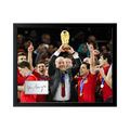 Vicente del Bosque Signed Spain Cut Deluxe Mount Frame