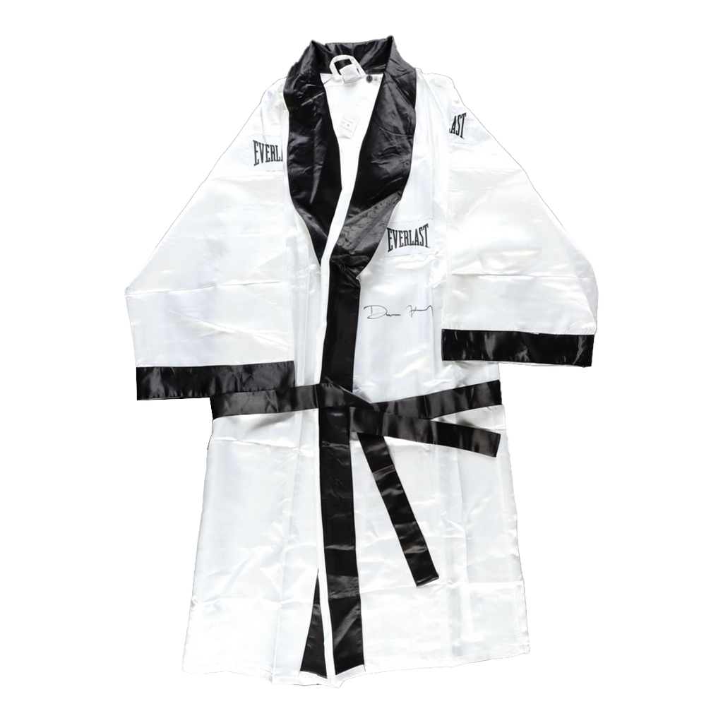 Devin Haney Signed Everlast Boxing Robe (Beckett)