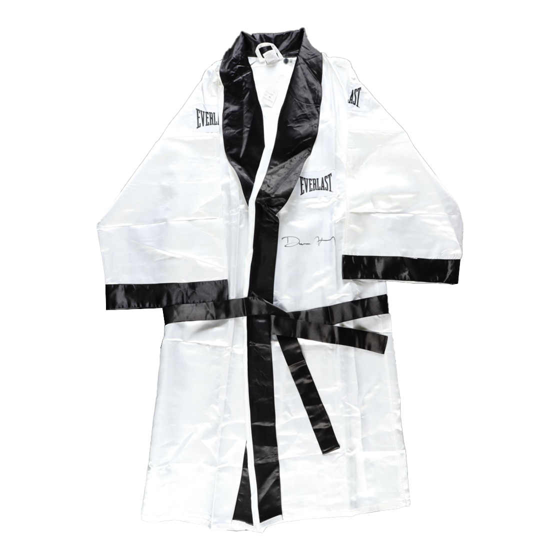 Devin Haney Signed Everlast Boxing Robe (Beckett)