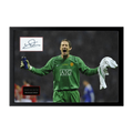 Edwin van der Sar Signed Manchester United Cut Iconic Frame (ACG Cert)