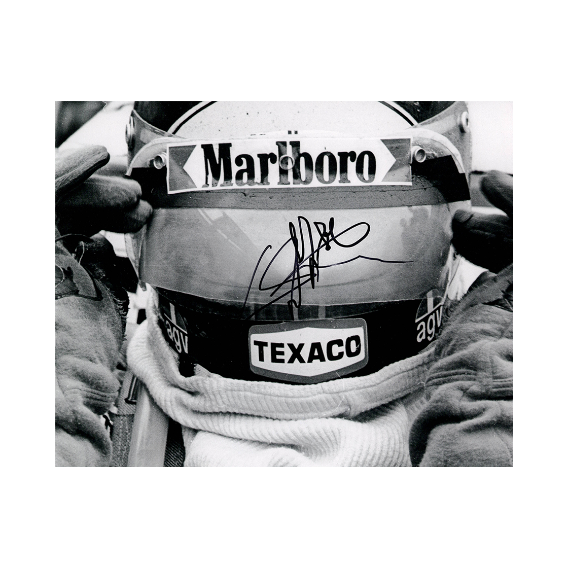 Emerson Fittipaldi Signed 10x8 Image