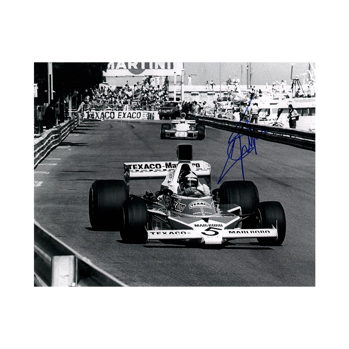 Emerson Fittipaldi Signed 10x8 Image