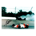 Emerson Fittipaldi Signed 12x8 Image