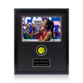 Emma Raducanu Signed Tennis Ball Compact Frame
