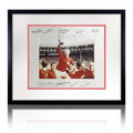 1966 England Signed By 10 Image Display