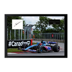 Esteban Ocon Signed Cut Iconic Frame (ACG Cert)