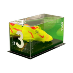 Patrice Evra Signed Boot w/ Display Case