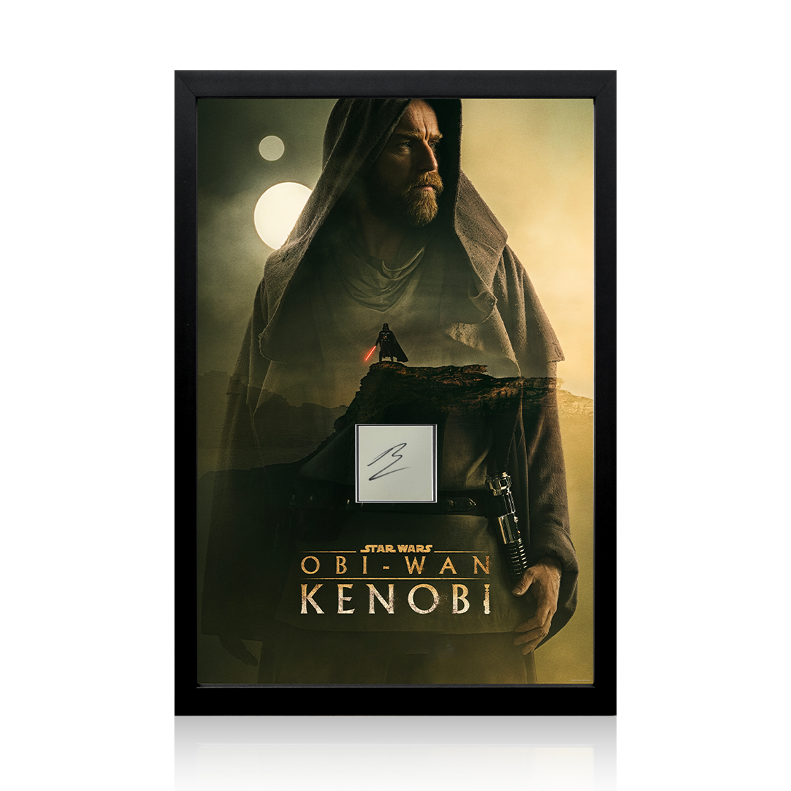 Ewan McGregor Signed Obi-Wan Kenobi Iconic Frame (ACOA)