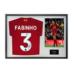 Fabinho Signed Liverpool Shirt Classic Frame (ACG Cert)