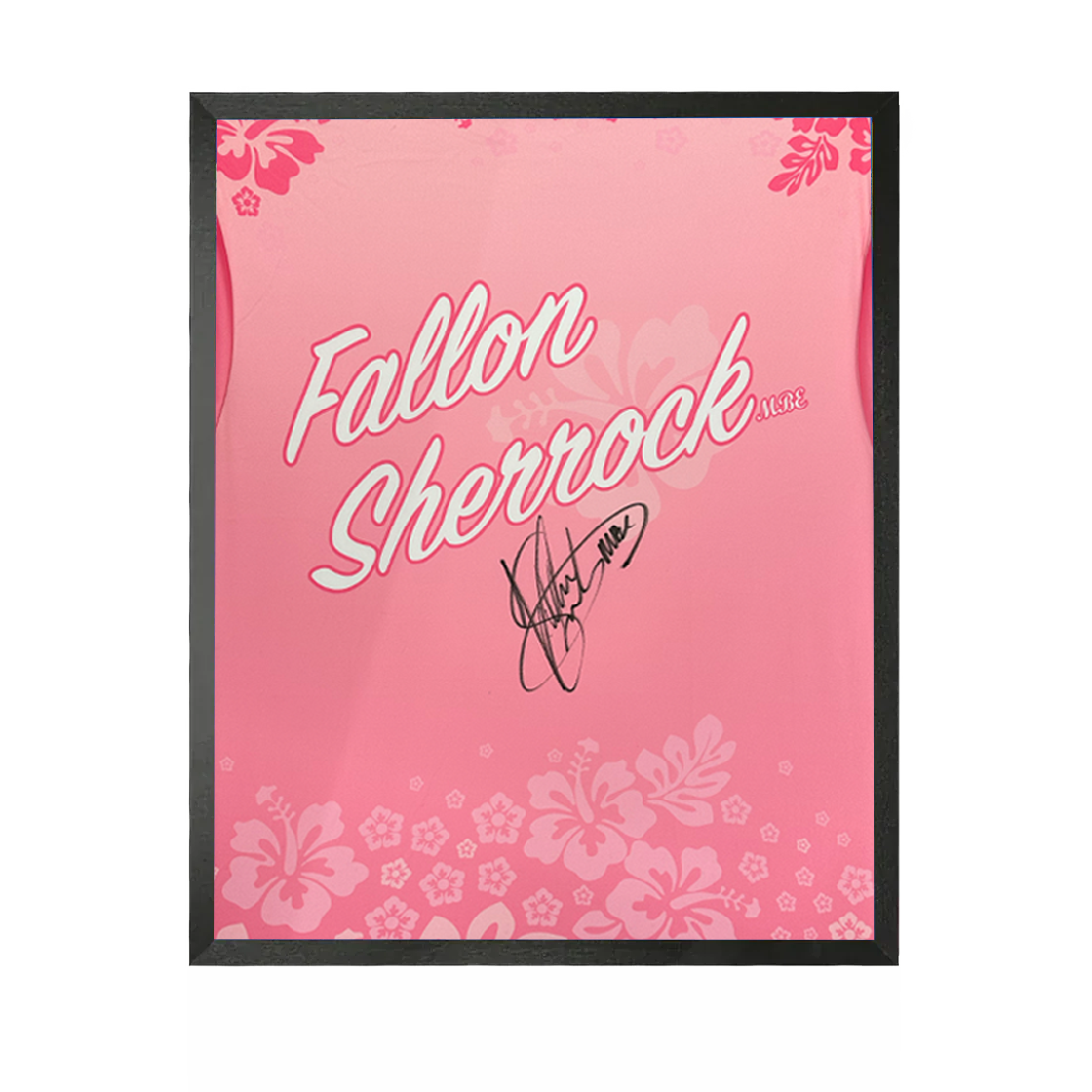 Fallon Sherrock Signed Shirt Compact Frame – The Fan Cave Memorabilia