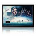 Felicity Jones Signed Star Wars Rogue One Iconic Frame (ACOA)