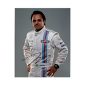 Felipe Massa Signed 10x8 Image