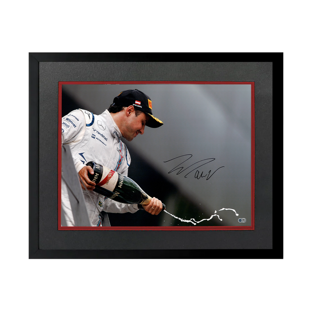 Felipe Massa Signed 16x12 Image Deluxe Mount Frame (ACG Cert)