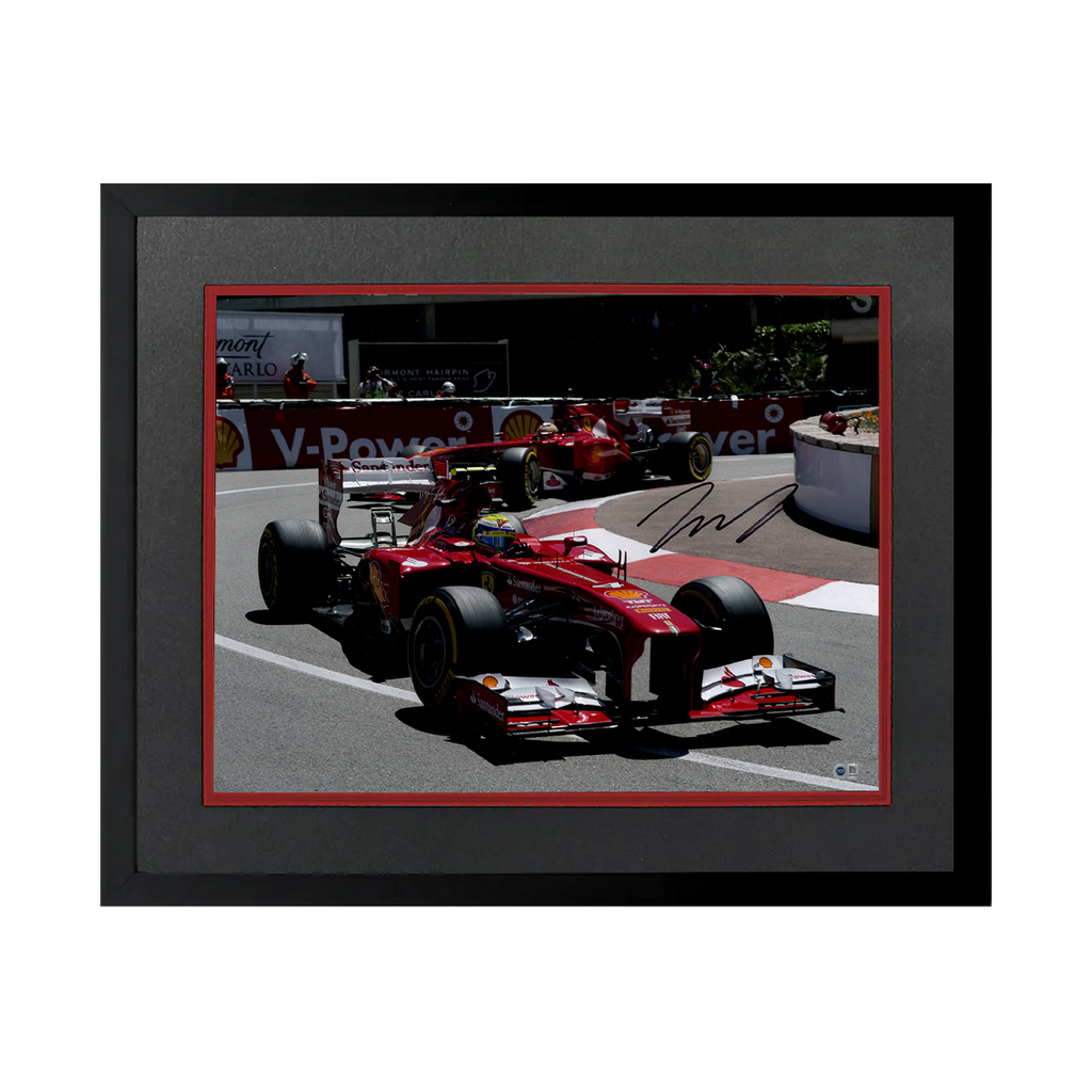 Felipe Massa Signed 16x12 Image Deluxe Mount Frame (ACG Cert)