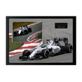 Felipe Massa Signed 16x12 Image Cut Iconic Frame (ACG Cert)