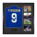 Duncan Ferguson Signed Everton Shirt Elite Frame