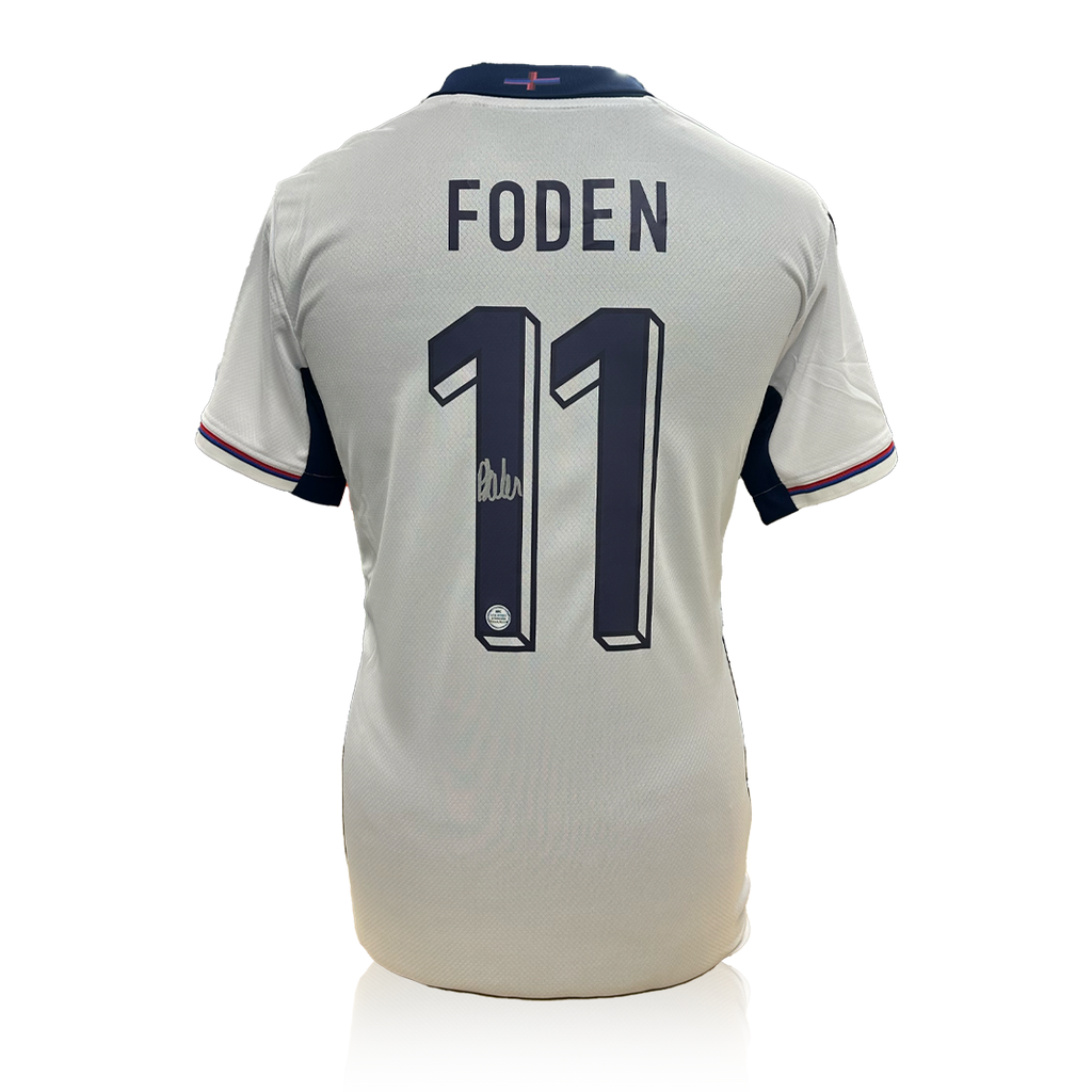 Phil Foden Signed England 2024 Shirt