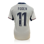 Phil Foden Signed England 2024 Shirt