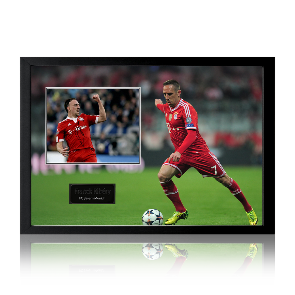 Franck Ribéry Signed FC Bayern Munich Iconic Frame