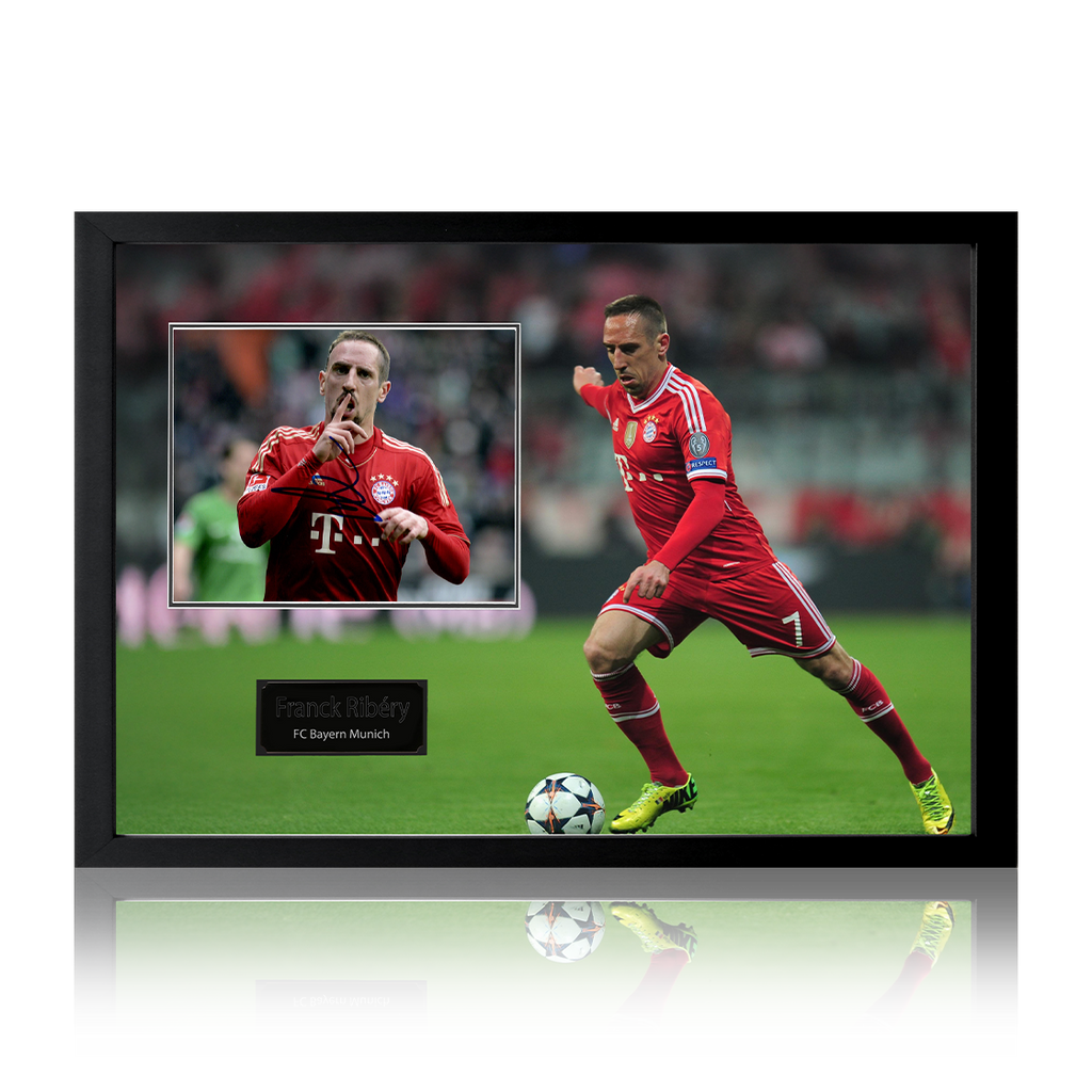 Franck Ribéry Signed FC Bayern Munich Iconic Frame