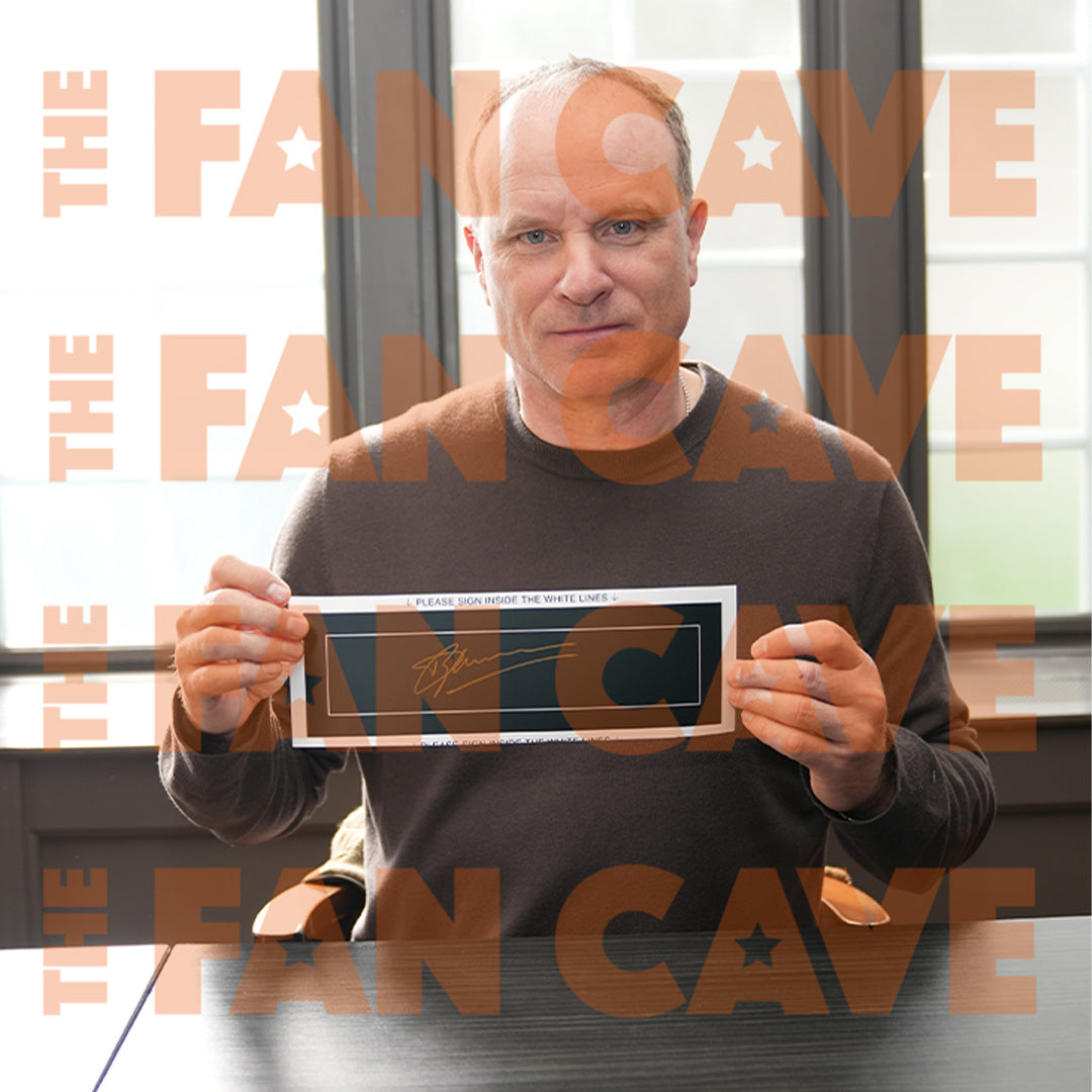 Dennis Bergkamp Signed Arsenal Plaque Iconic Frame