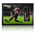 Max Lowe Signed & Match-Worn Boot Iconic Frame