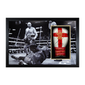 Tyson Fury v Deontay Wilder I Signed Glove Iconic Frame