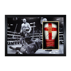 Tyson Fury v Deontay Wilder I Signed Glove Iconic Frame
