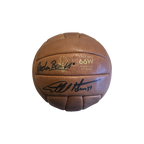 Geoff Hurst & Gordan Banks Signed Ball