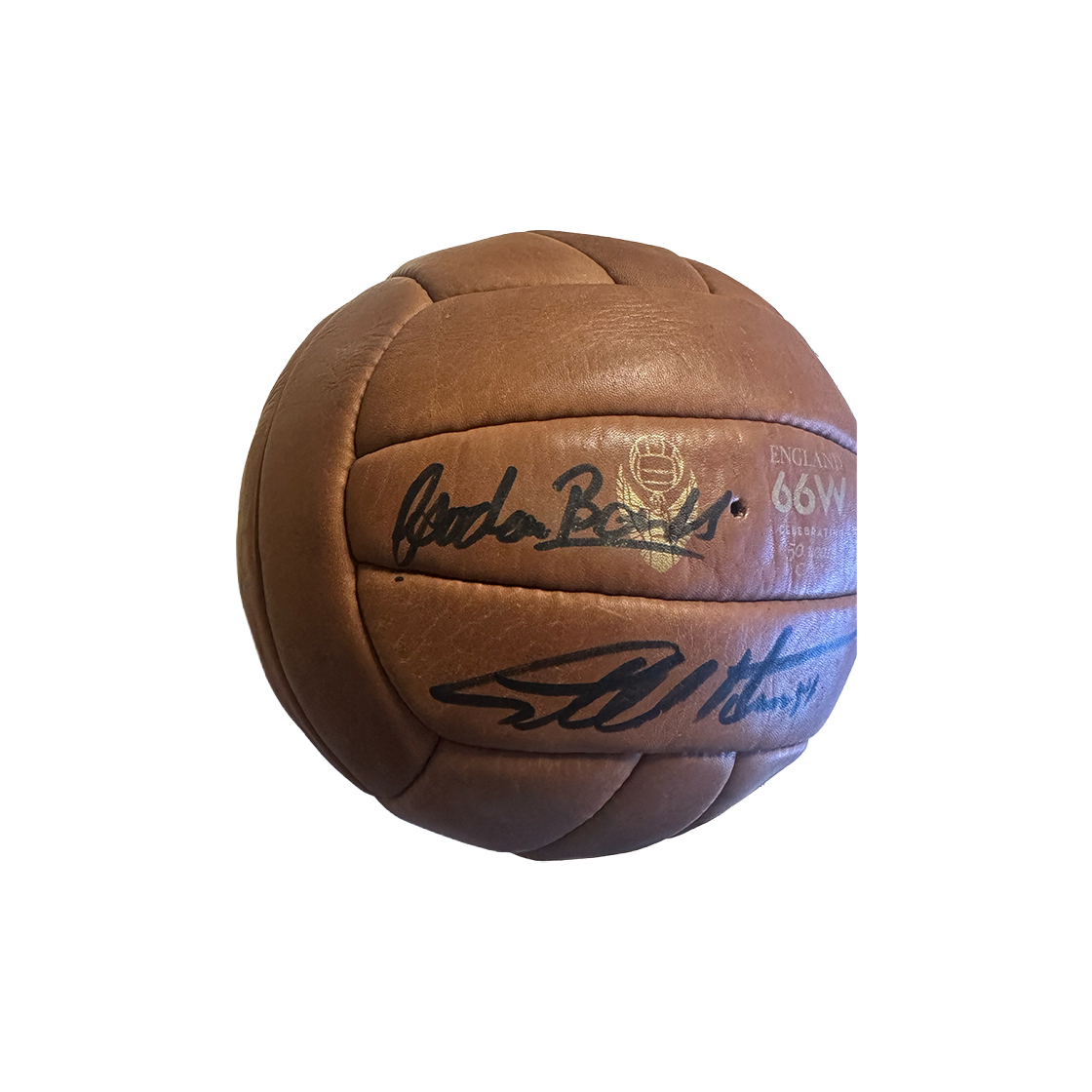 Geoff Hurst & Gordan Banks Signed Ball