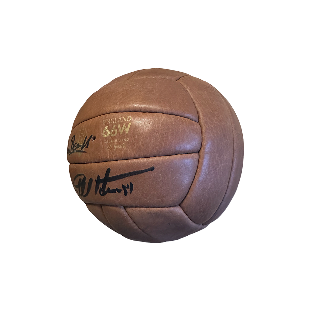 Geoff Hurst & Gordan Banks Signed Ball