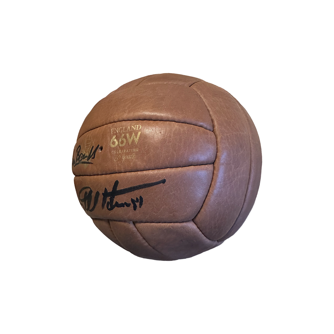 Geoff Hurst & Gordan Banks Signed Ball