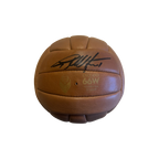 Geoff Hurst Signed Leather Ball
