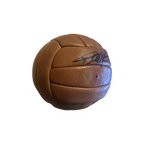 Geoff Hurst Signed Leather Ball