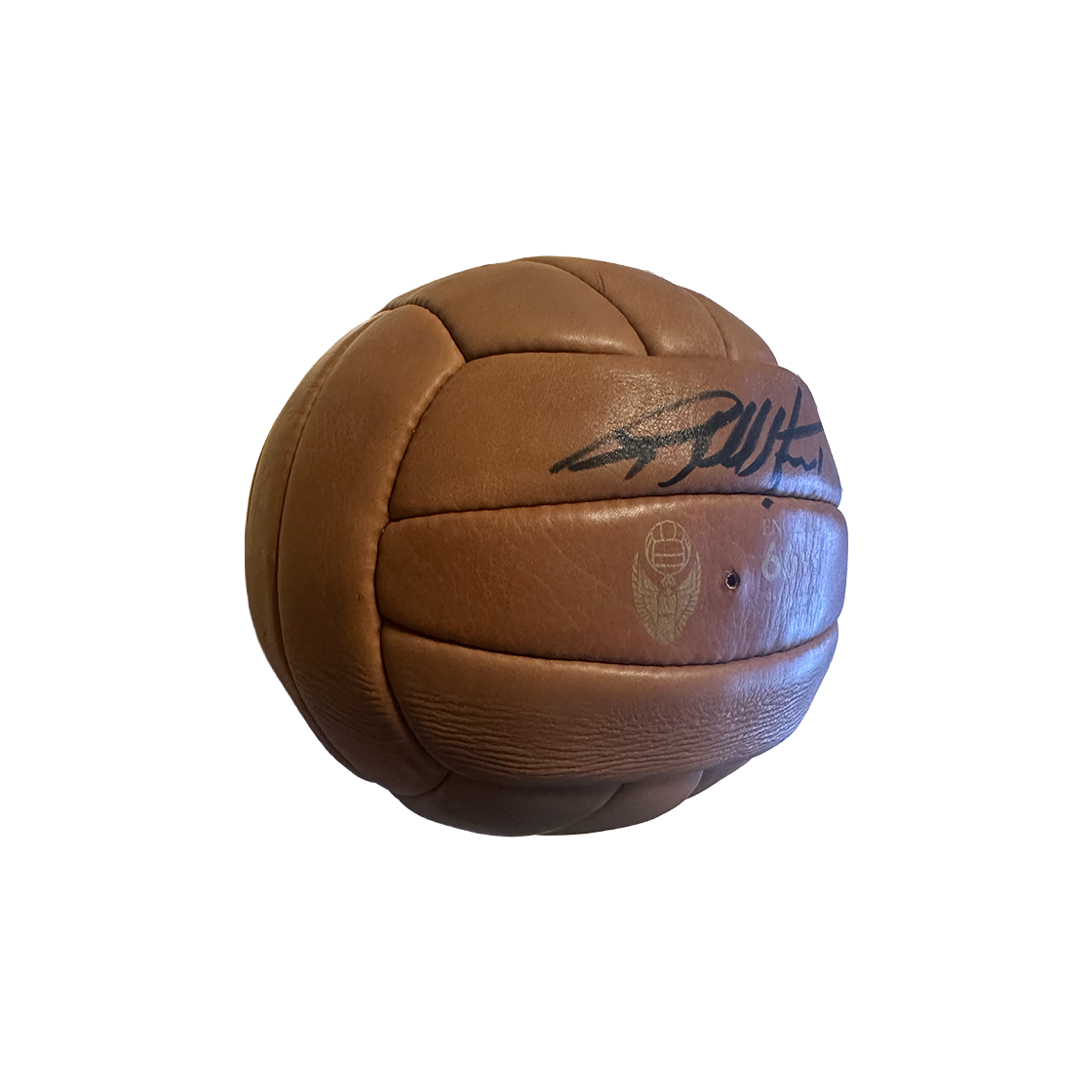 Geoff Hurst Signed Leather Ball