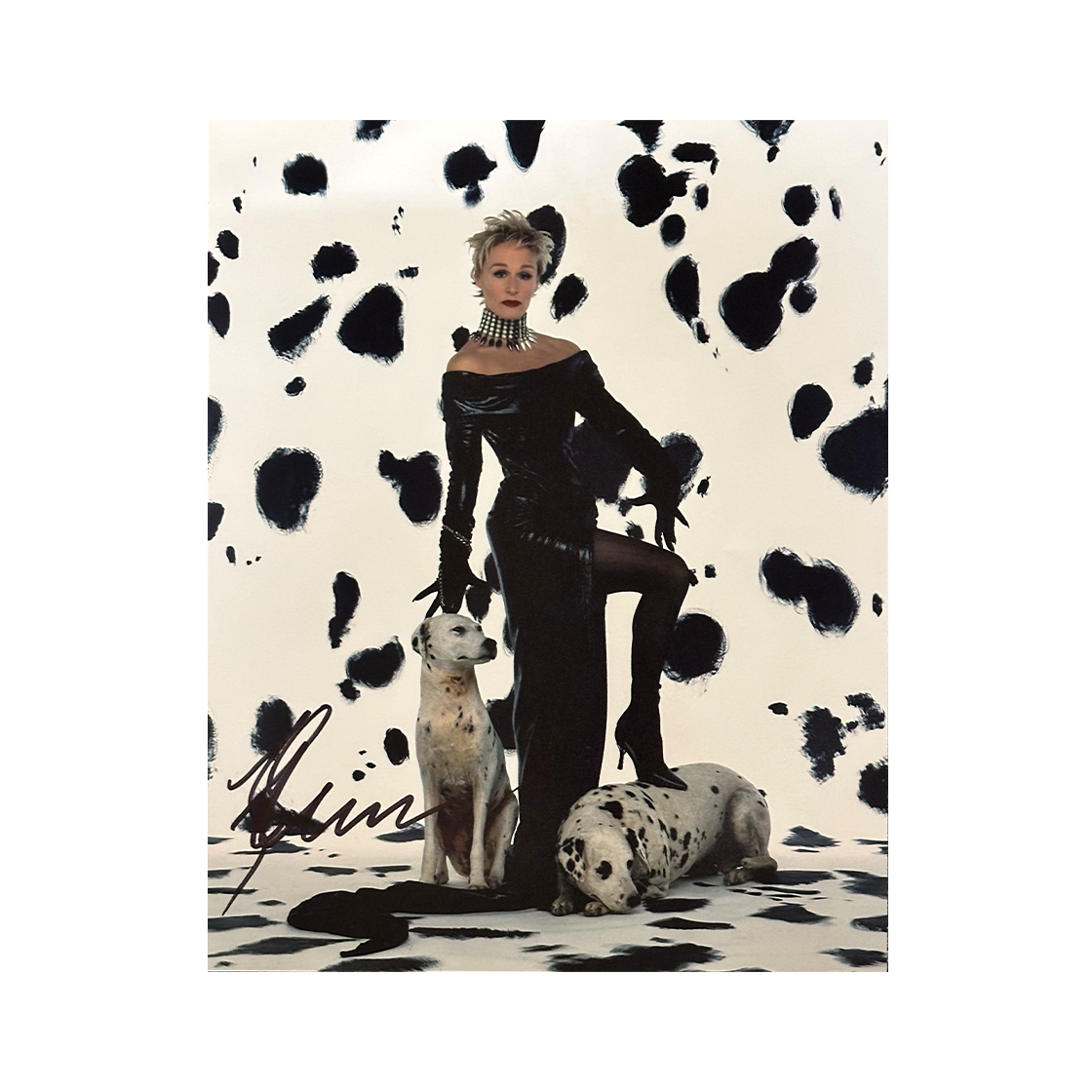 Glenn Close Signed 101 Dalmatians 10x8 Image 3