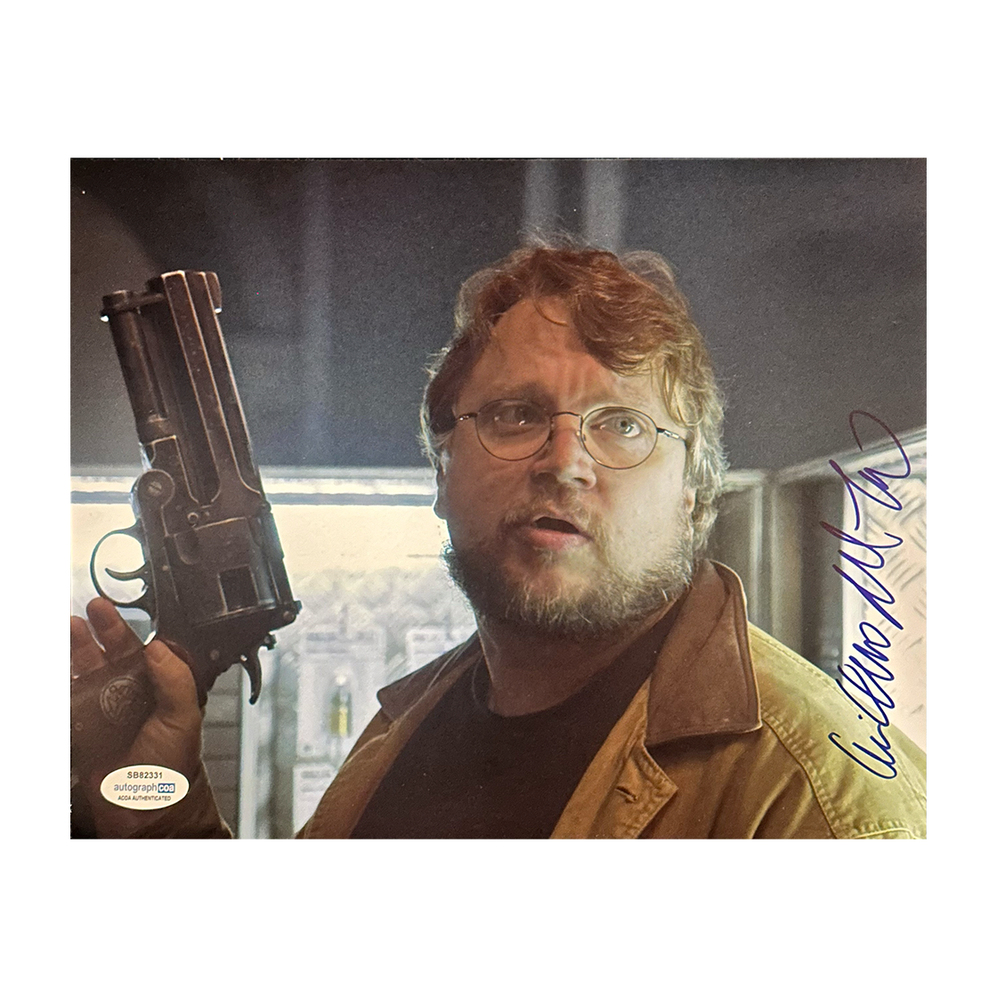 Guillermo del Toro Signed Hellboy 10x8 Image 2 (ACOA)