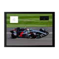 Estaban Ocon Signed 16x12 Image Cut Iconic Frame (ACG Cert)