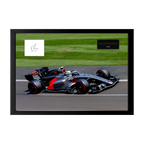 Estaban Ocon Signed 16x12 Image Cut Iconic Frame (ACG Cert)