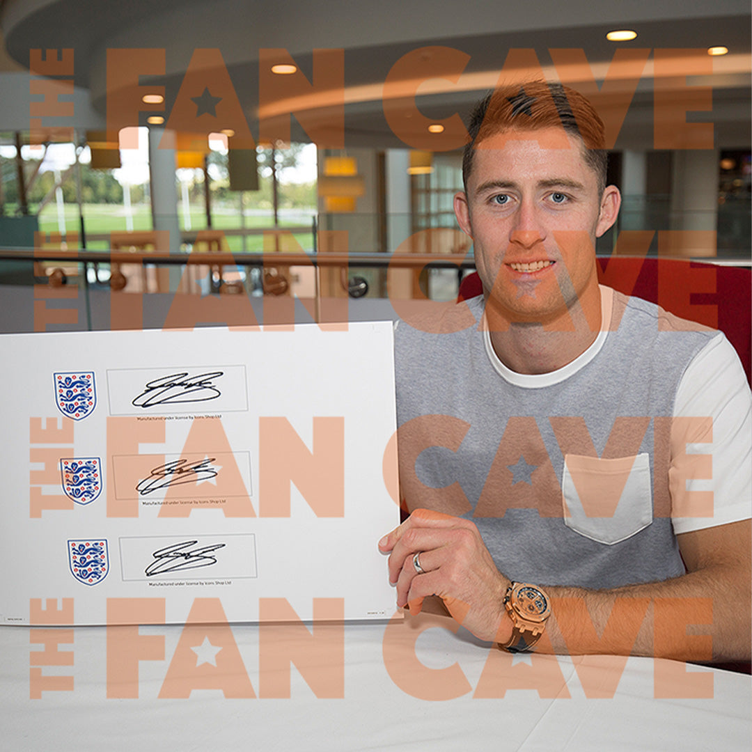 Gary Cahill Signed Chelsea Plaque Iconic Frame