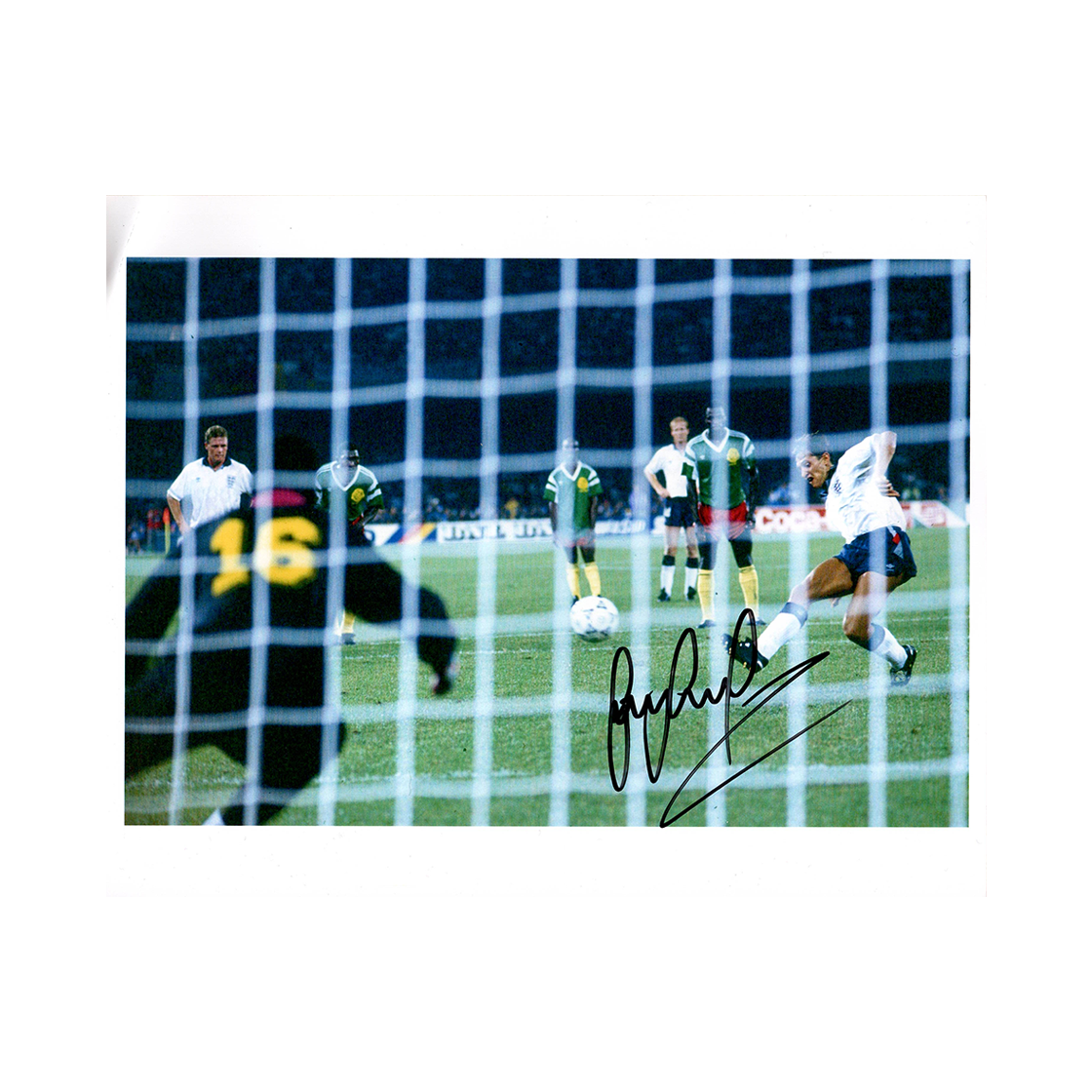 Gary Lineker Signed 12x8 Image