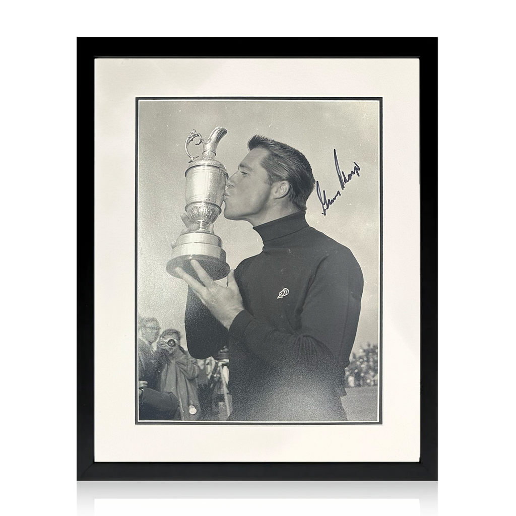 Gary Player Signed 16x12 Image Deluxe Mount Frame