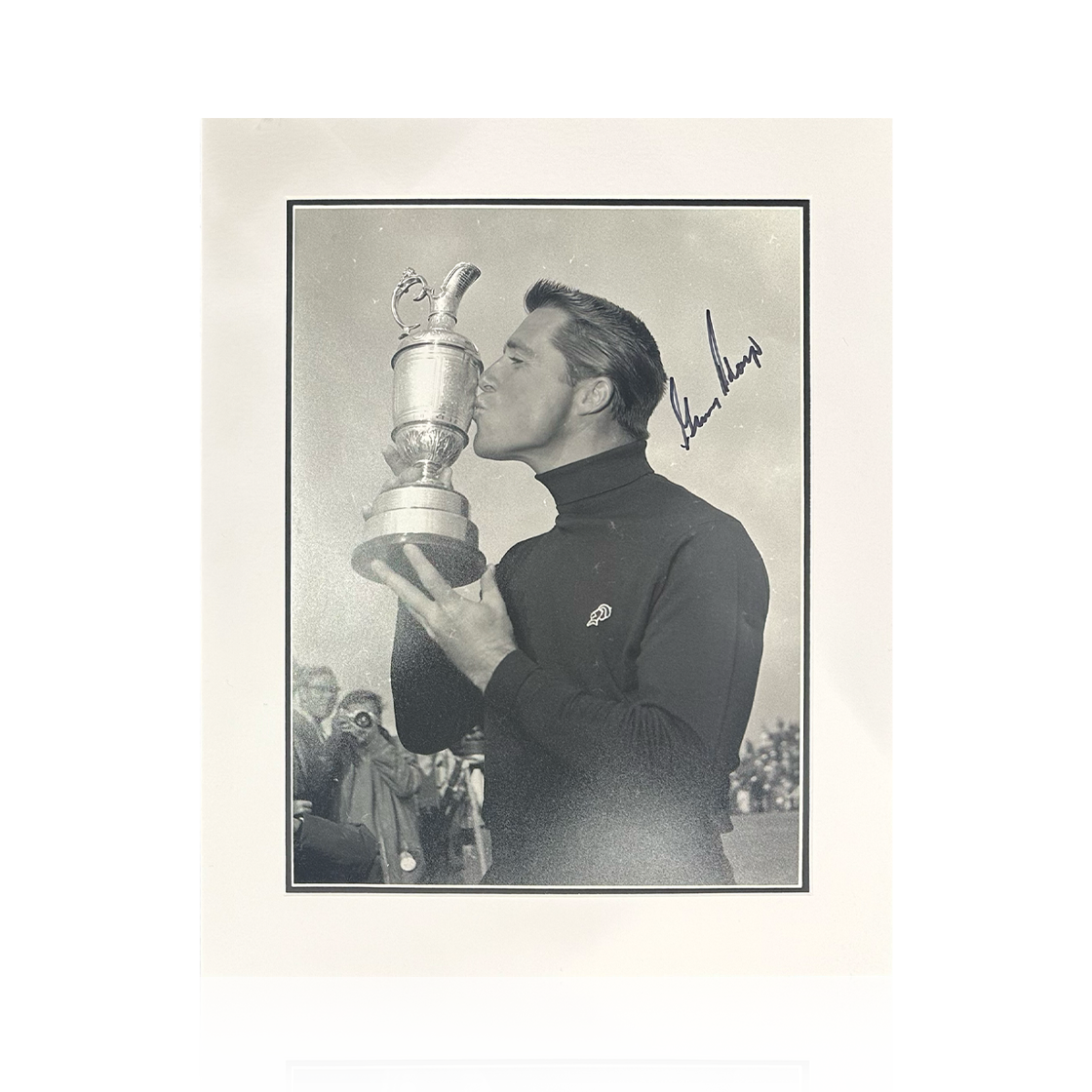 Gary Player Signed 16x12 Image Deluxe Mount