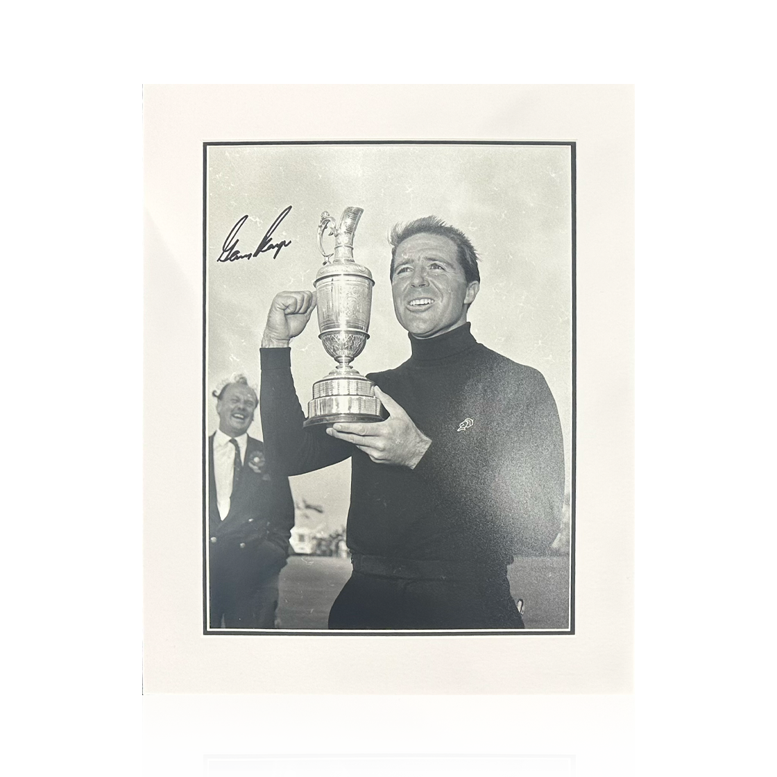 Gary Player Signed 16x12 Image Deluxe Mount