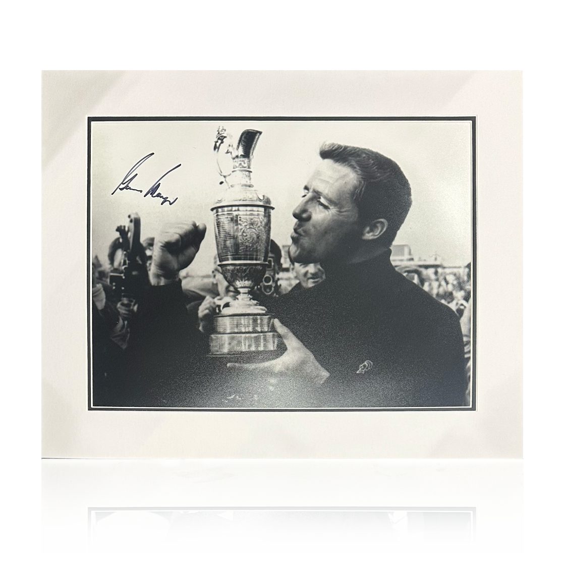 Gary Player Signed 16x12 Image Deluxe Mount