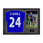 Gary Cahill Signed Chelsea Shirt Classic Frame (ACG Cert)