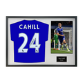 Gary Cahill Signed Chelsea Shirt Classic Frame (ACG Cert)