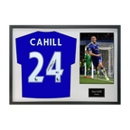 Gary Cahill Signed Chelsea Shirt Classic Frame (ACG Cert)