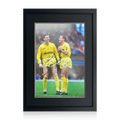 Paul Gascoigne Signed Tottenham Hotspur Image Deluxe Mount Frame